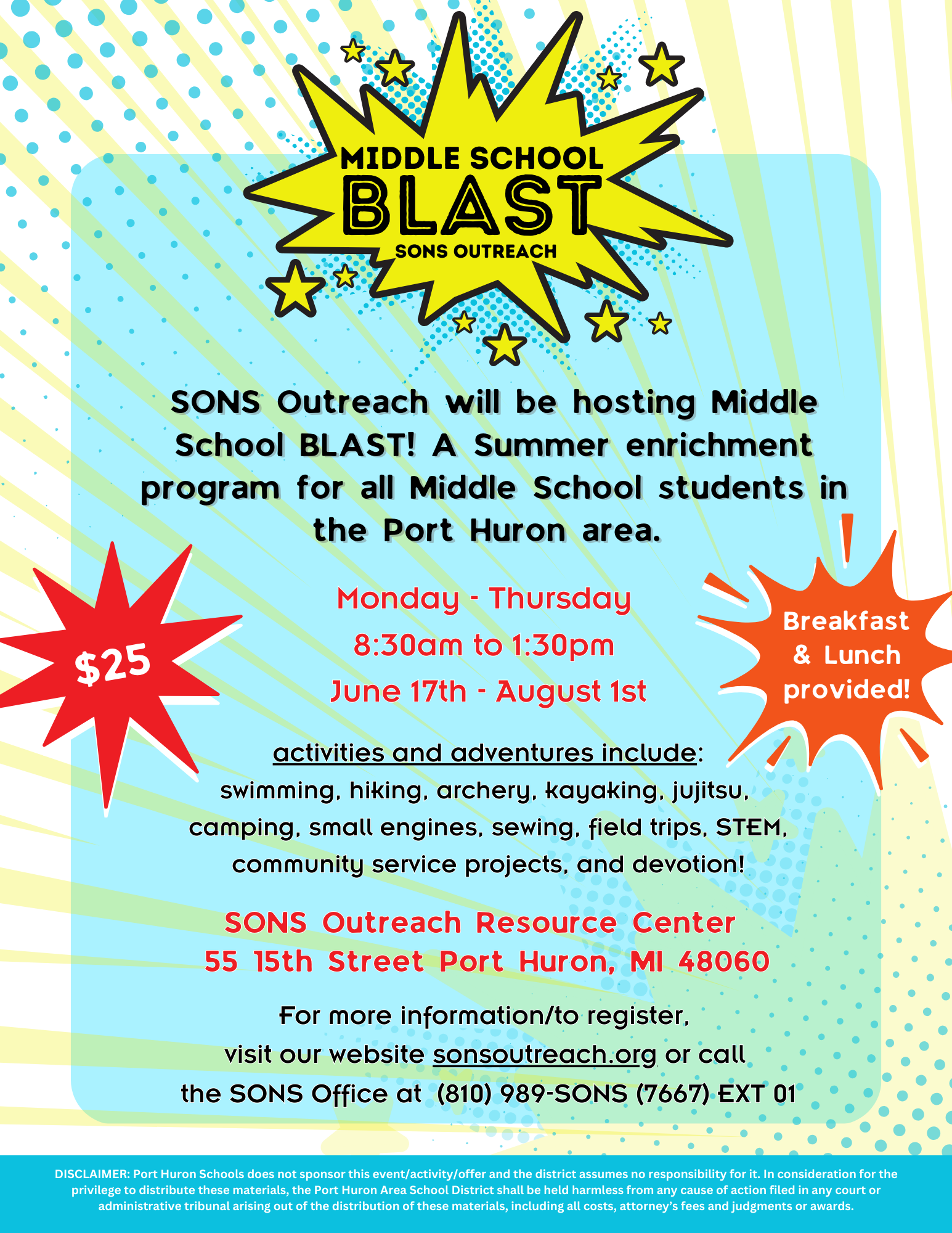 Middle School BLAST